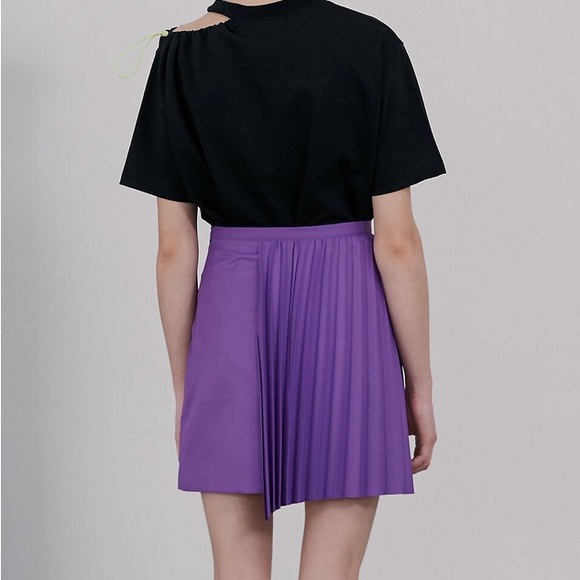 Rocket x Lunch Wrap Pleats Mini Skirt - Picture 3 of 10